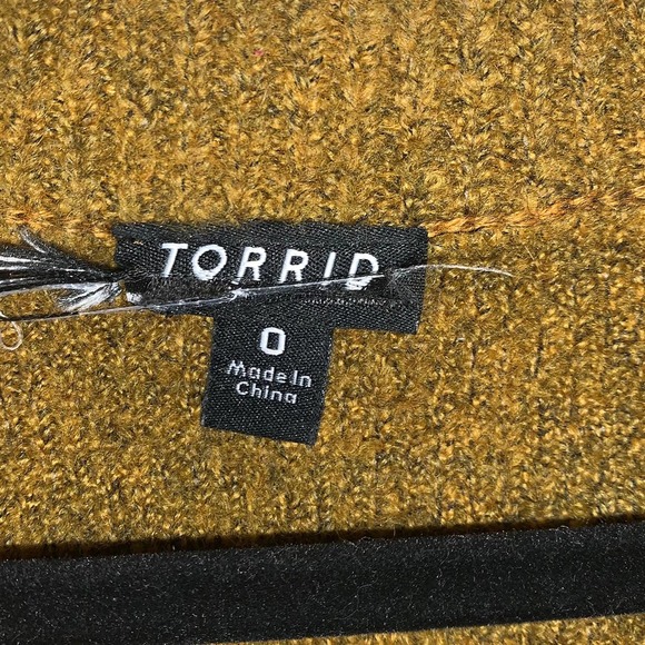 Torrid Marled Knit Zip Front Sweater Jacket - Picture 3 of 6